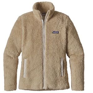 Patagonia fuzzy fleece full zip jacket